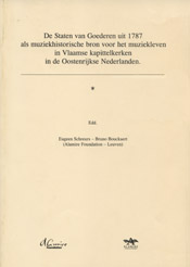 De staten van goederen uit 1787 als muziekhistorische bron voor het muziekleven in Vlaamse kapittelkerken in de Oostenrijkse Nederlanden 1