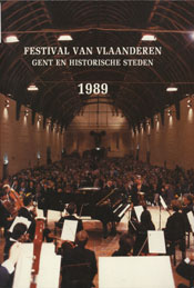 Festival van Vlaanderen Gent en historische steden 1989