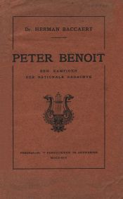 Peter Benoit een kampioen der Nationale gedachte