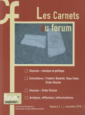 Les Carnets du Forum nr. 2