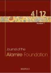 Journal of the Alamire Foundation