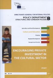 Encouraging private investment in the cultural sector