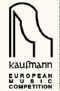 Kaufmann European Music Competition