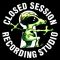 Closed session recording studio